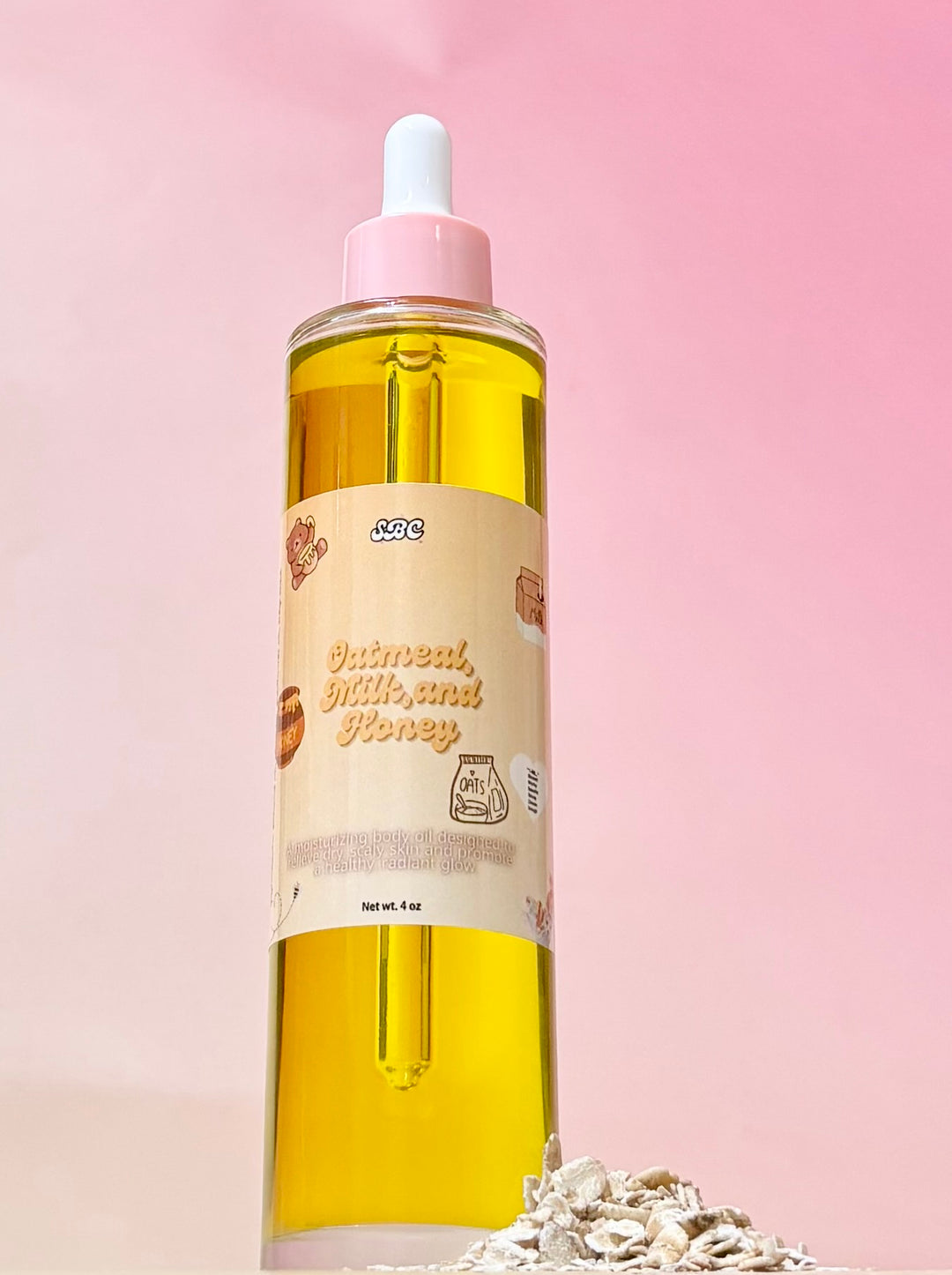 Oatmeal, Milk, and Honey Body Oil