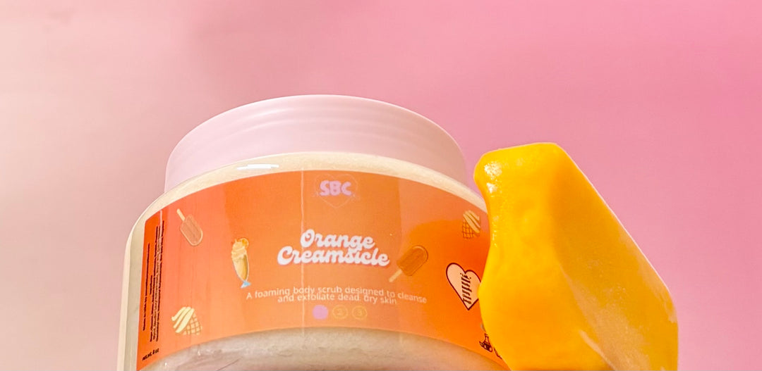 Orange Creamsicle Foaming Body Scrub