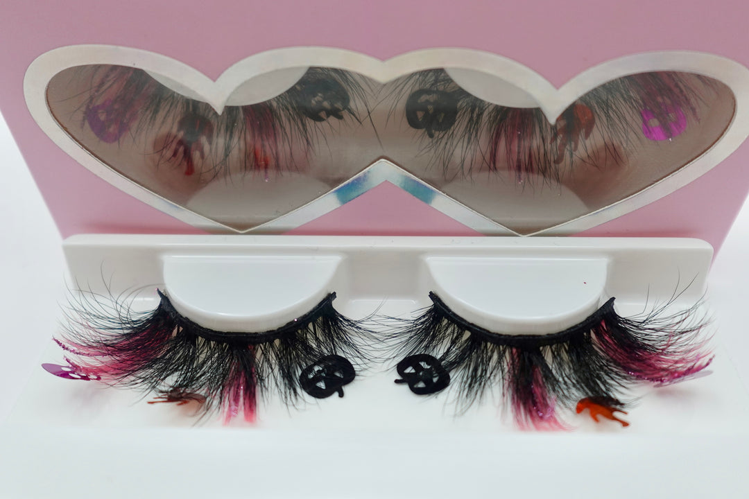 Oh, pumpkin Lashes by Secret Blur Cosmetics