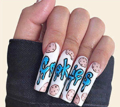 Cookie Press-On Nails