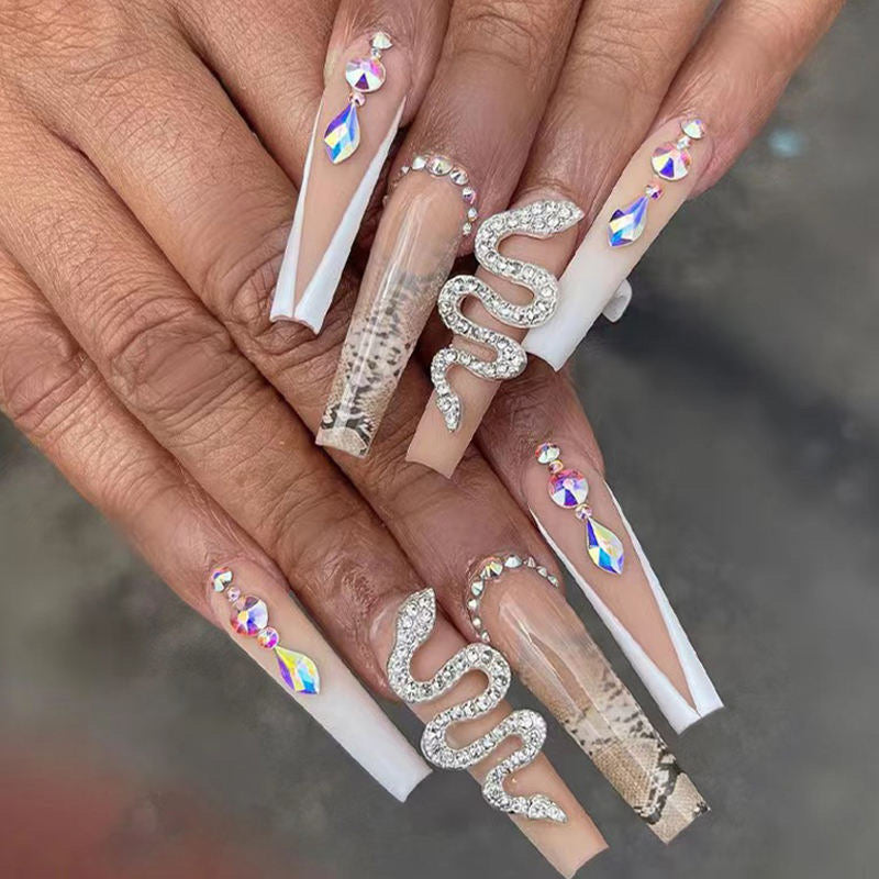 Snake Press-On Nails
