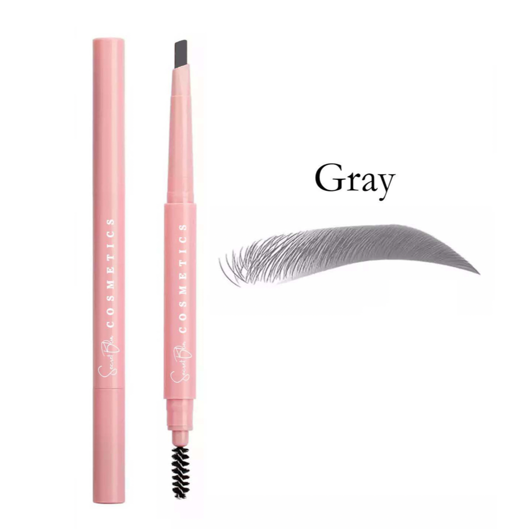 Secret Blur Cosmetics Серый микрокарандаш для бровей