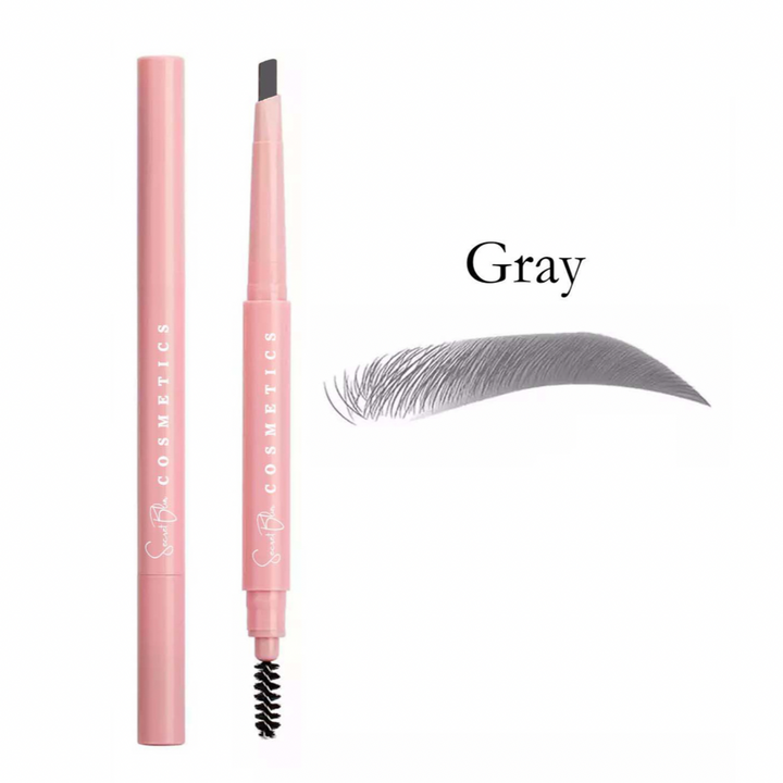 Secret Blur Cosmetics Серый микрокарандаш для бровей