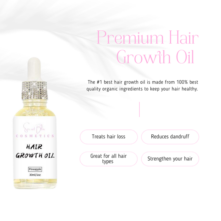 Aceite para el crecimiento del cabello