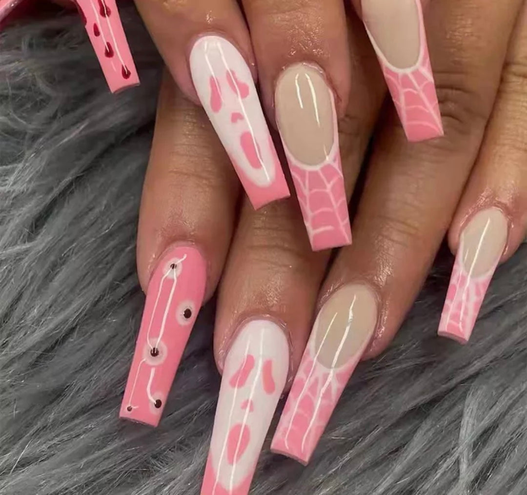 No, You Hang Up Press-On Nails