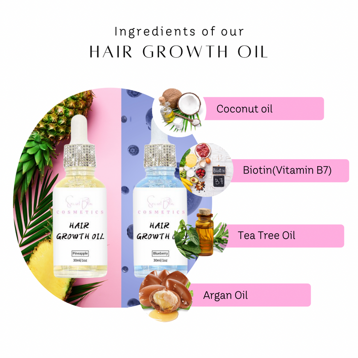 Aceite para el crecimiento del cabello
