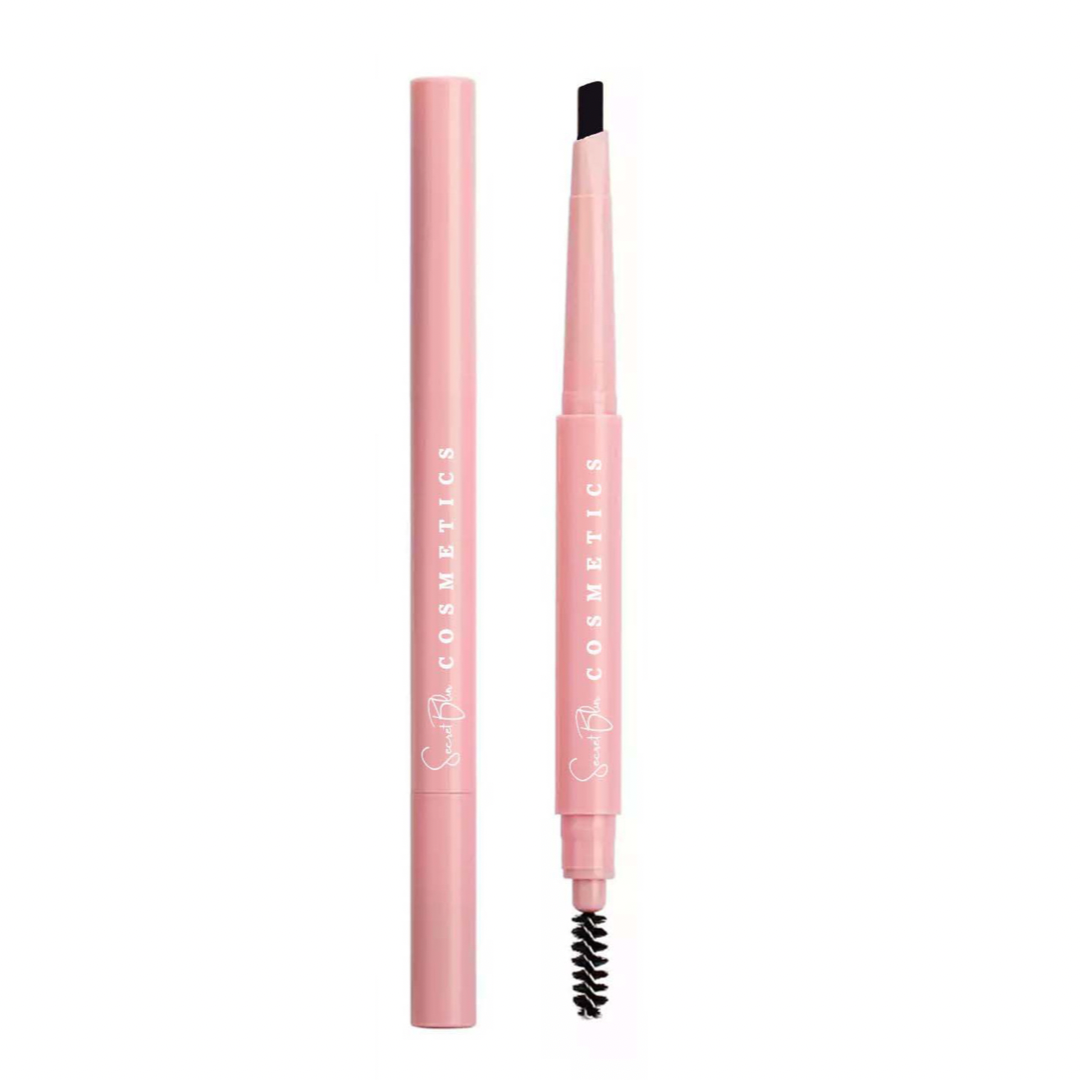 Черный карандаш для бровей Secret Blur Cosmetics