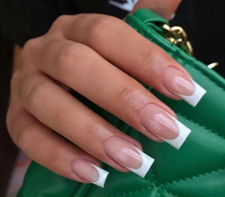 French Mani Press-On Nails