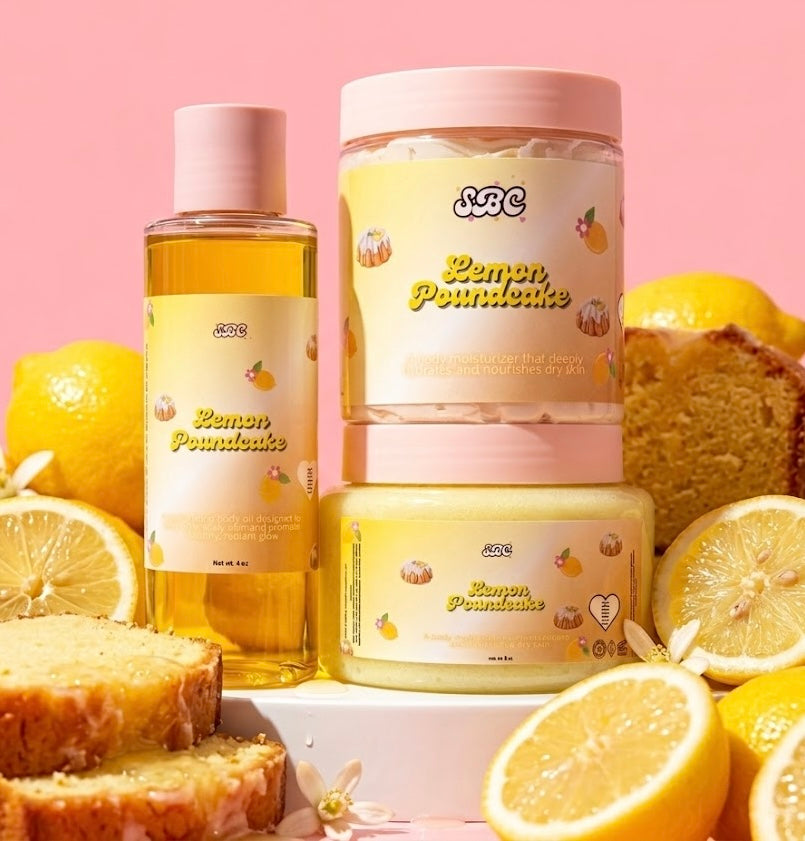 Lemon Poundcake Body Bundle