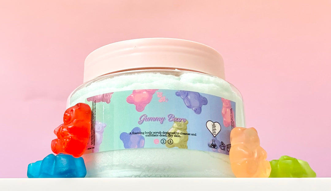Gummy Bears Foaming Body Scrub