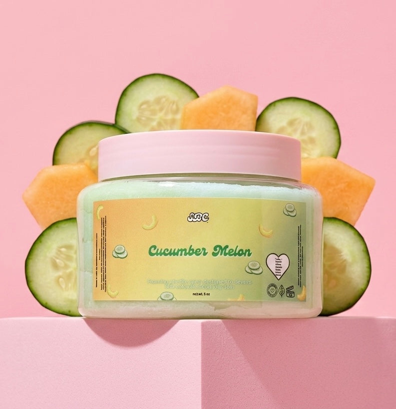 Cucumber Melon Foaming Body Scrub