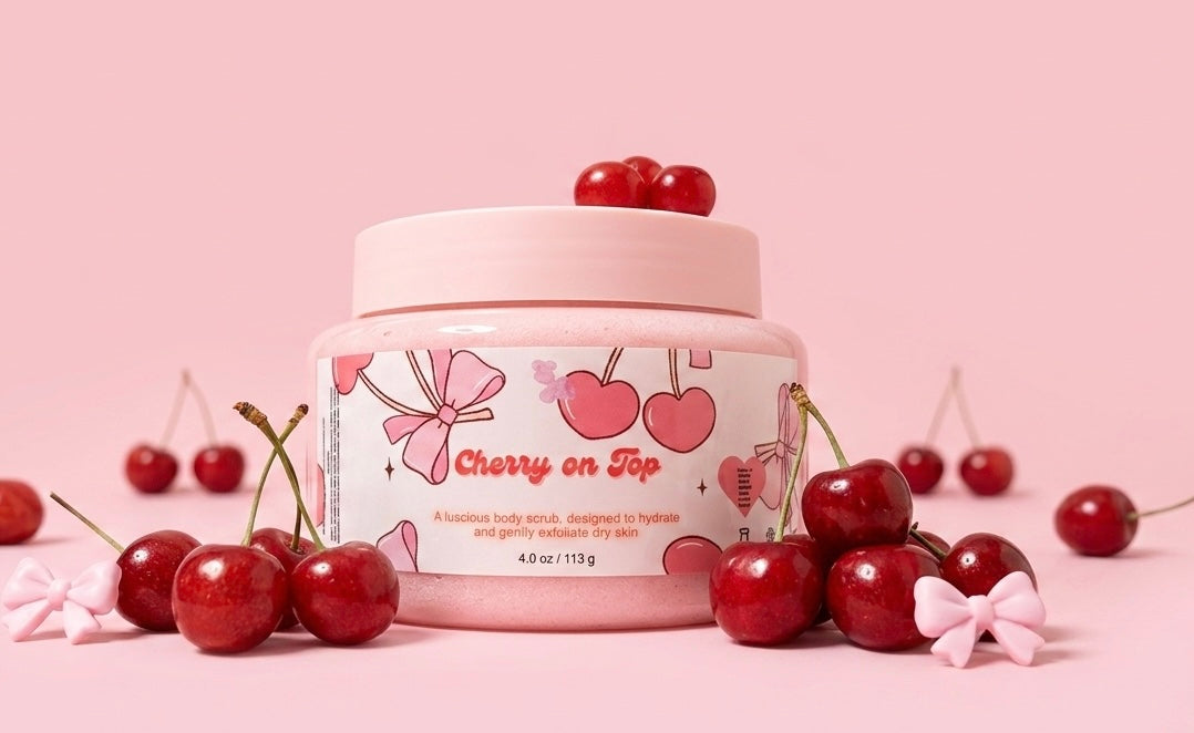 Cherry on Top Foaming Body Scrub
