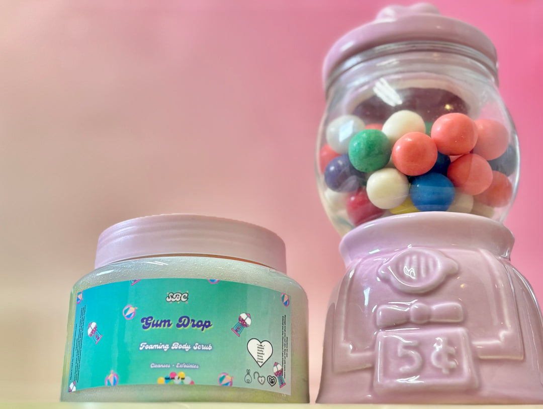 Gum Drop Foaming Body Scrub