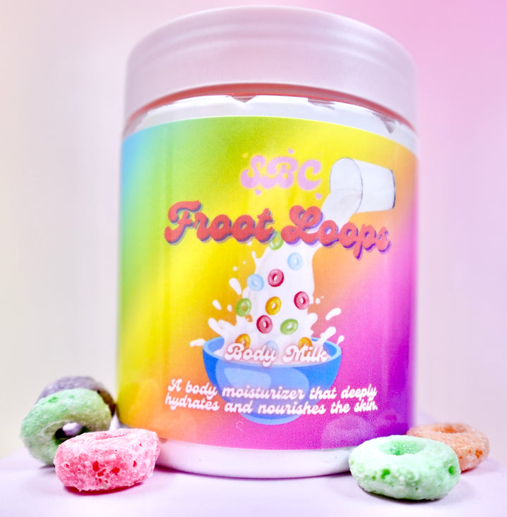 Froot Loops Body Whipped Cream