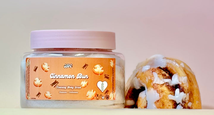 Cinnamon Bun Foaming Body Scrub