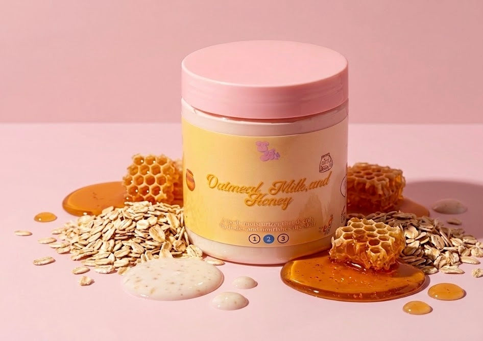 Oatmeal, Milk, and Honey Body Butter