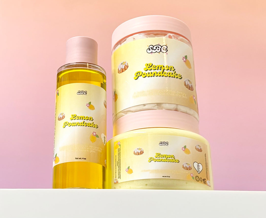 Lemon Poundcake Body Bundle