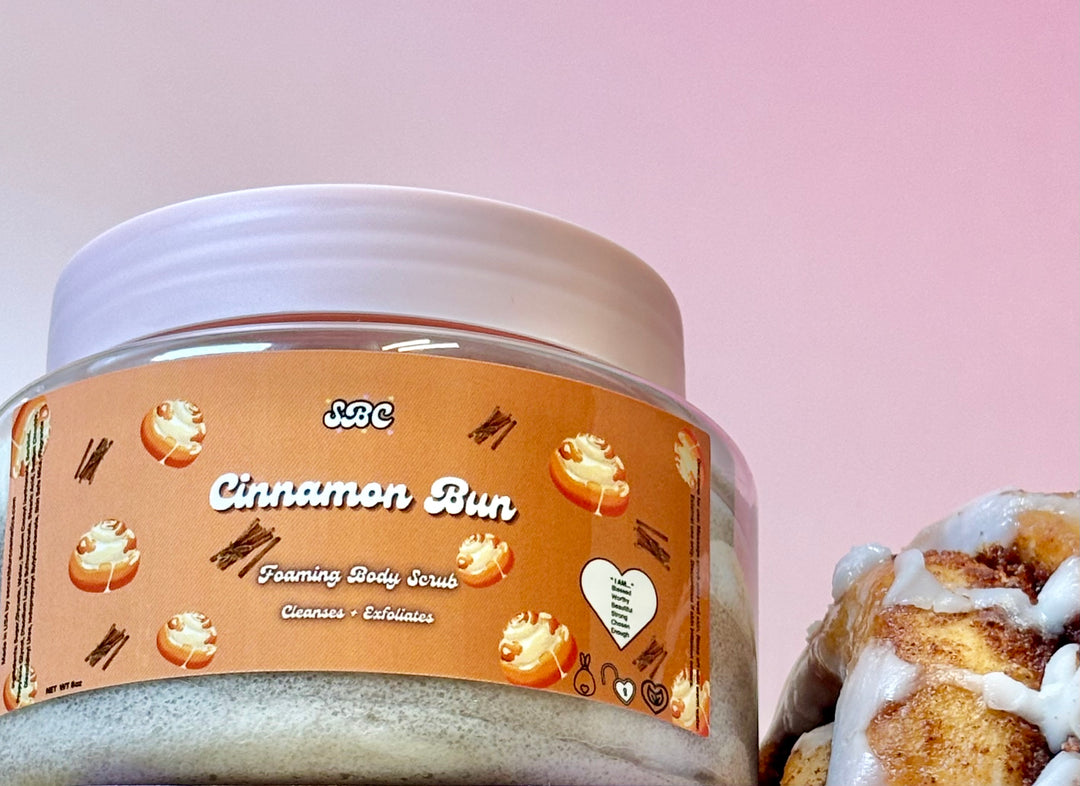 Cinnamon Bun Foaming Body Scrub