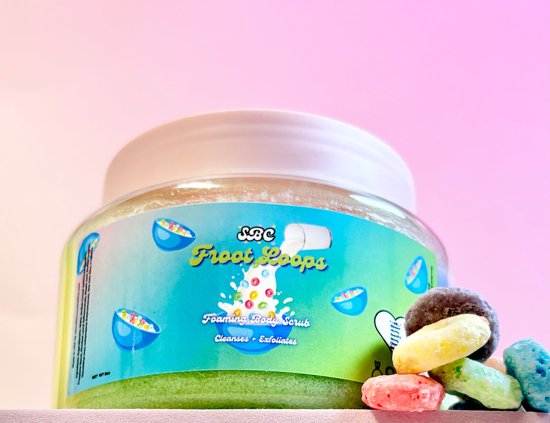 Froot Loops Foaming Body Scrub