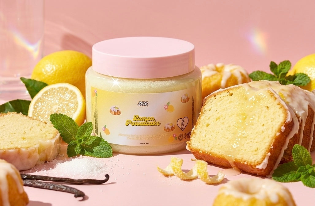 Lemon Poundcake Foaming Body Scrub