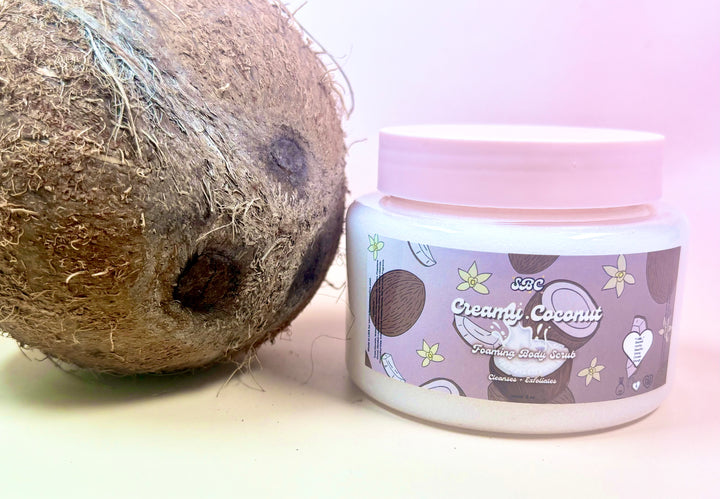 Creamy Coconut Foaming Body Scrub