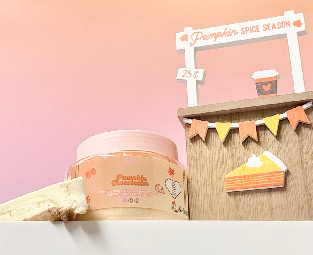 Pumpkin Cheesecake Foaming Body Scrub