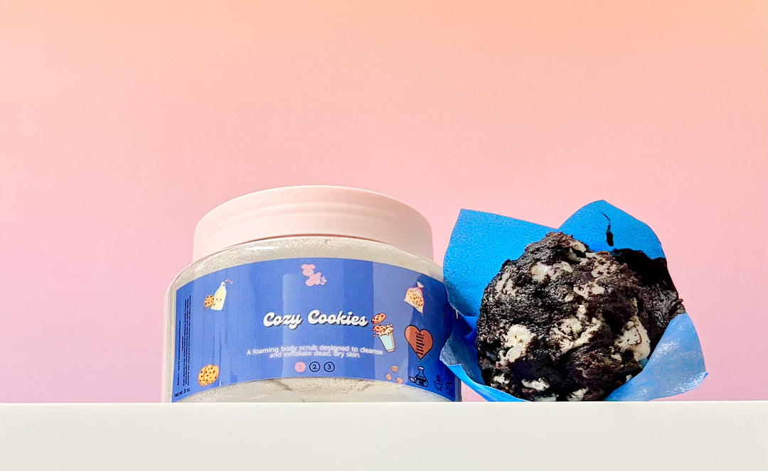 Cozy Cookies Foaming Body Scrub