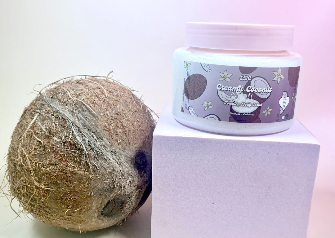 Creamy Coconut Foaming Body Scrub