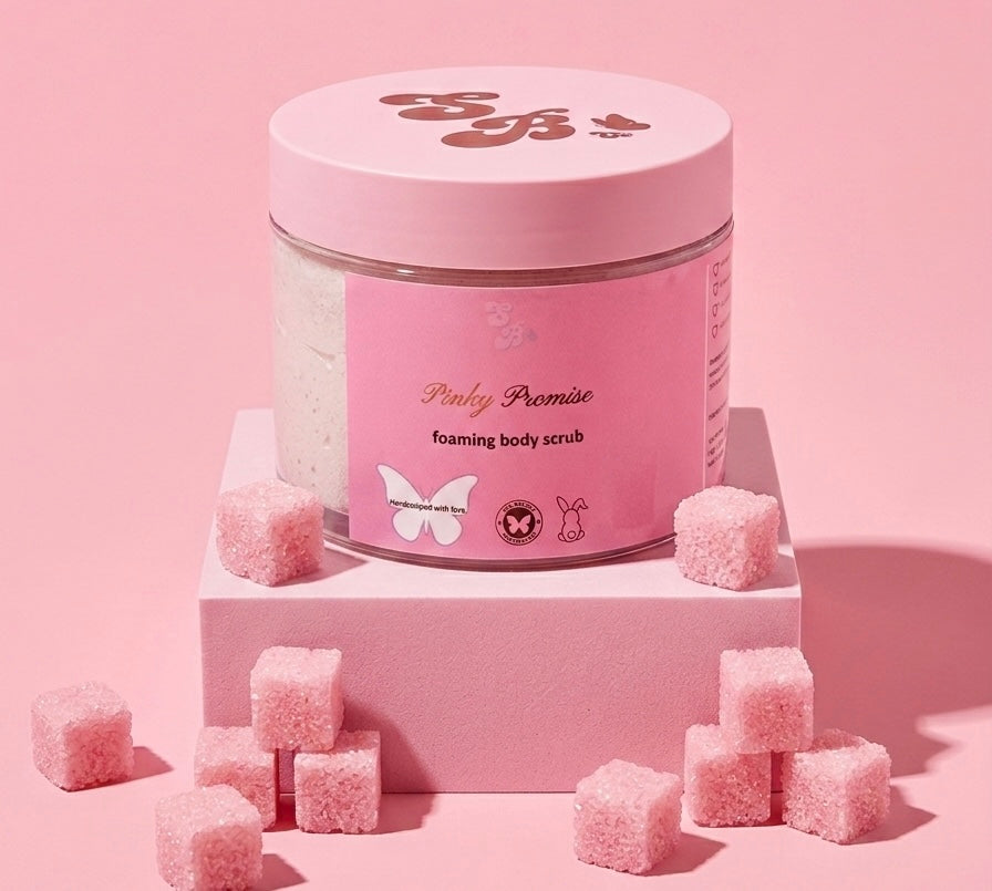 Pinky Promise Foaming Body Scrub
