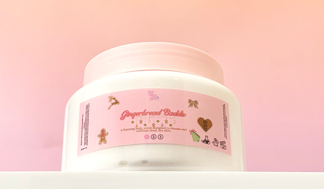 Gingerbread Baddie Foaming Body Scrub