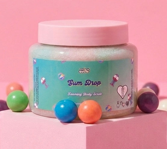 Gum Drop Foaming Body Scrub