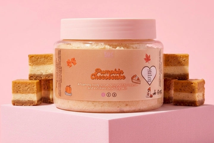 Pumpkin Cheesecake Foaming Body Scrub