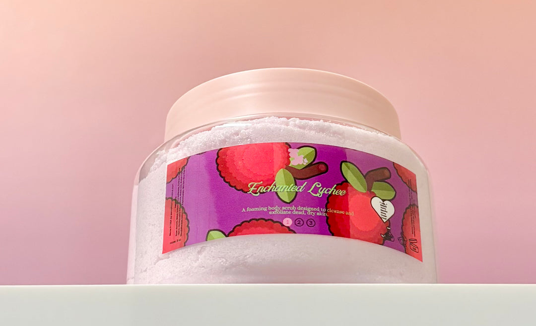 Enchanted Lychee Foaming Body Scrub