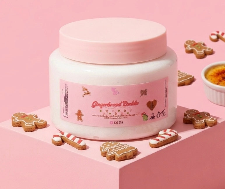 Gingerbread Baddie Foaming Body Scrub
