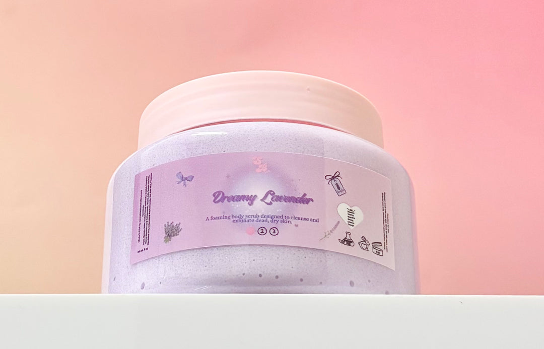 Dreamy Lavender Foaming Body Scrub