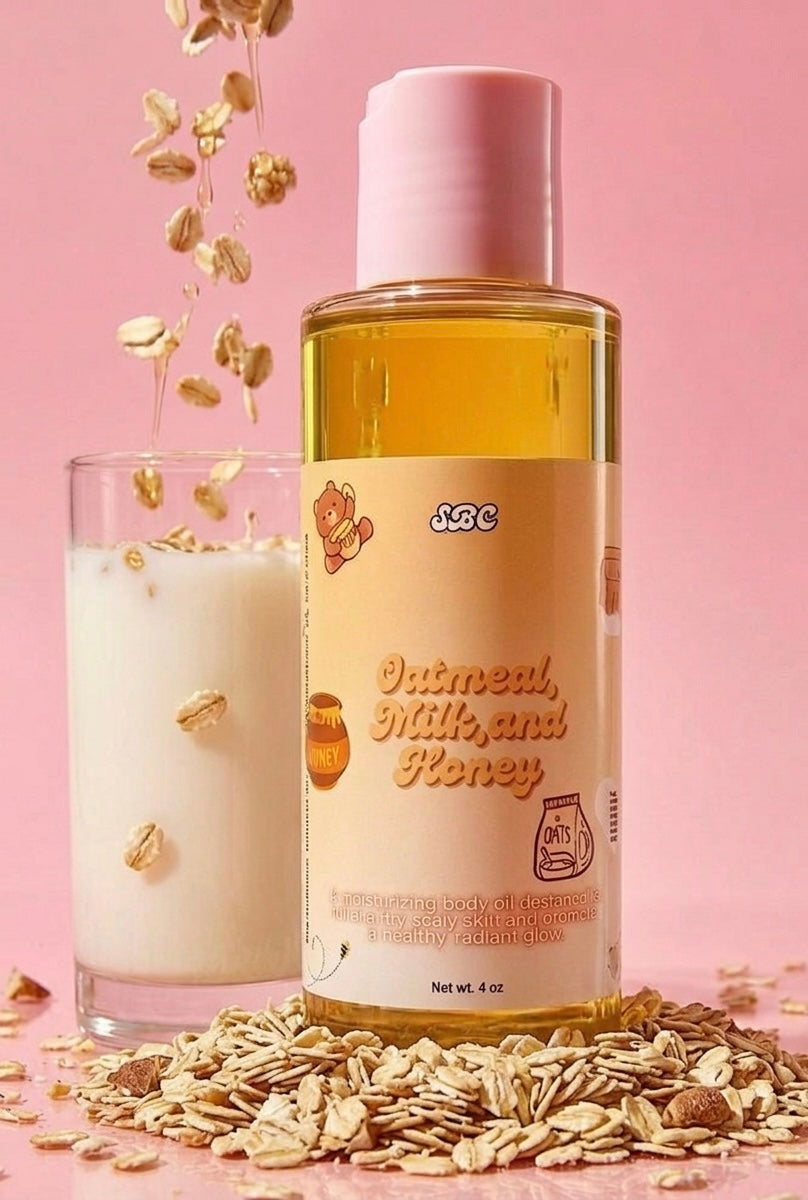 Oatmeal, Milk, and Honey Body Oil