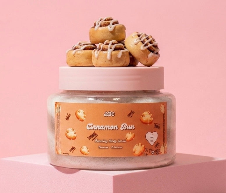 Cinnamon Bun Foaming Body Scrub