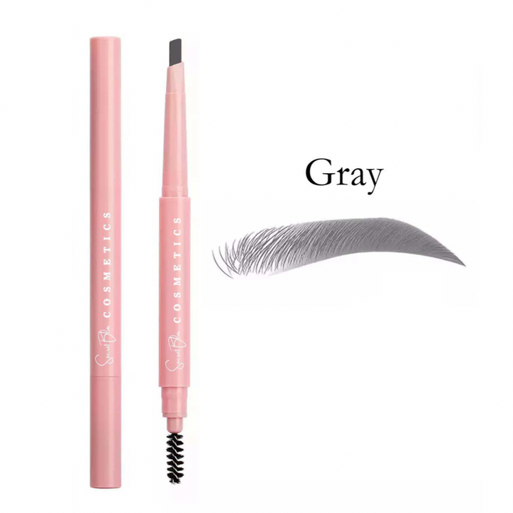 Secret Blur Cosmetics Gray Micro Brow Pencil